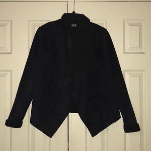 Missguided Faux Shearling/Suede Jacket